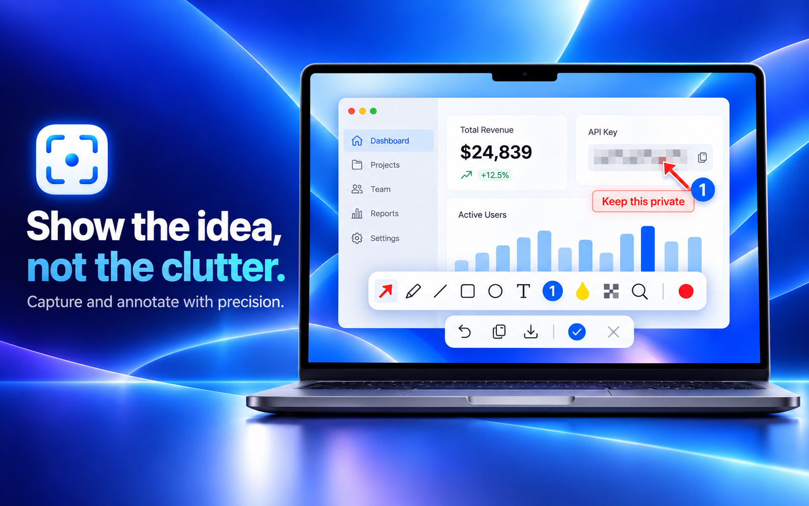iSnap precise annotation tools